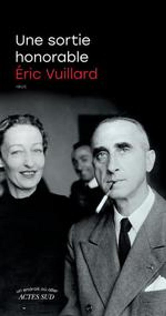 Une sortie honorable | Vuillard, Eric (1968-....). Auteur